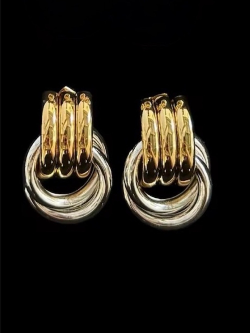 NEW Anthropologie Heaven Mayhem Baby Knot Mixed Earrings SB01 - Picture 4 of 5